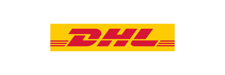 DHL Express international shipping partner logo