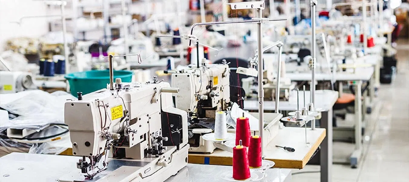Rainwolf Sports manufacturing floor in Sialkot, Pakistan